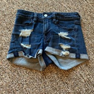 Pacsun high rise jean shorts